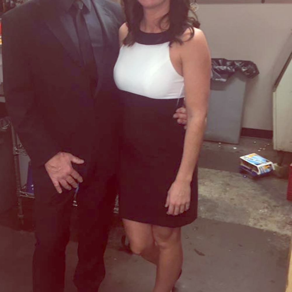 Black and white dress - Picture 1 of 2